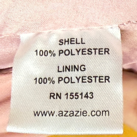 Azazie Everett Chiffon Maxi Dress. Dusty Rose Custom Size - 3X #1449 NWT - Picture 12 of 12